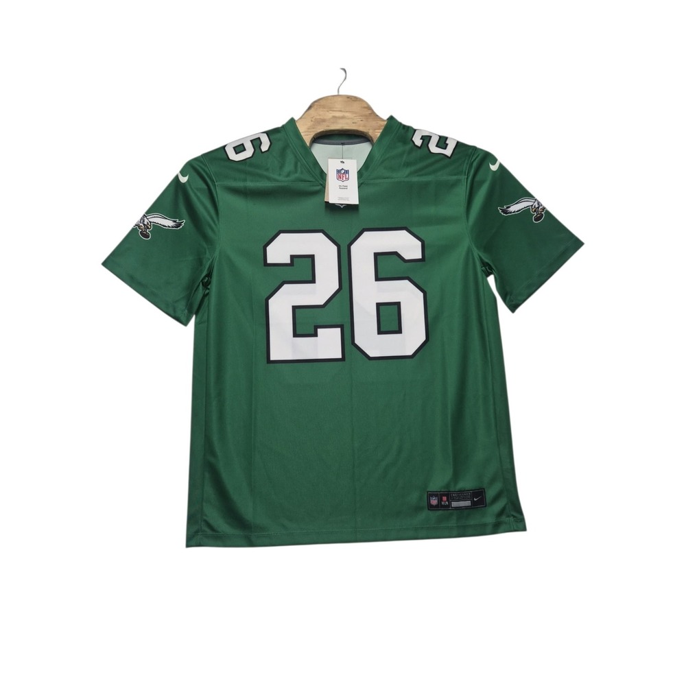 Nike Philadelphia Eagles Saquon Barkley 26 Jersey Mens Large Green NFL 94NM-86F